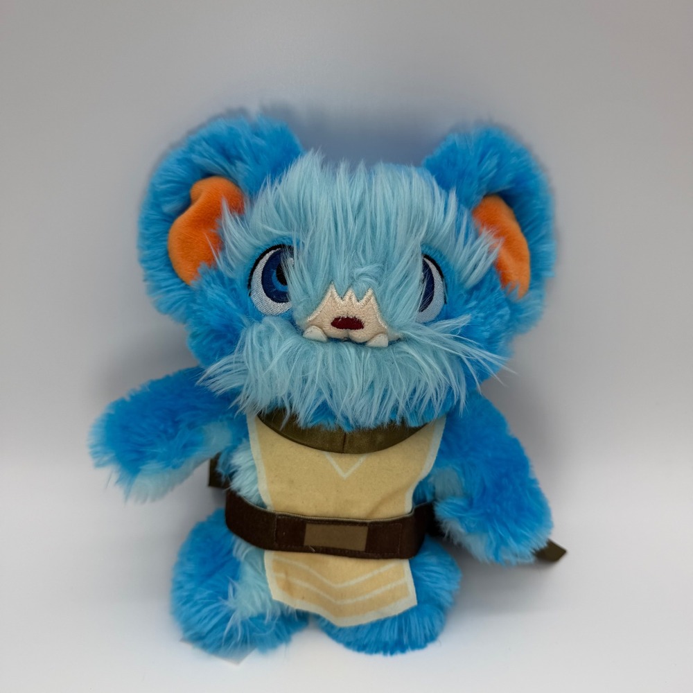 Star Wars Galaxys Edge Nix Plush Blue Merqaal Disney Parks Toy Creature